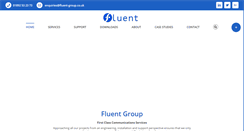 Desktop Screenshot of fluent-group.co.uk